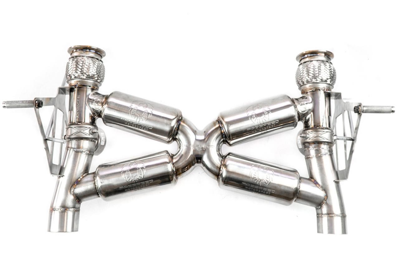 Fabspeed Valvetronic Supersport X-Pipe Exhaust System for Lamborghini Huracan Evo