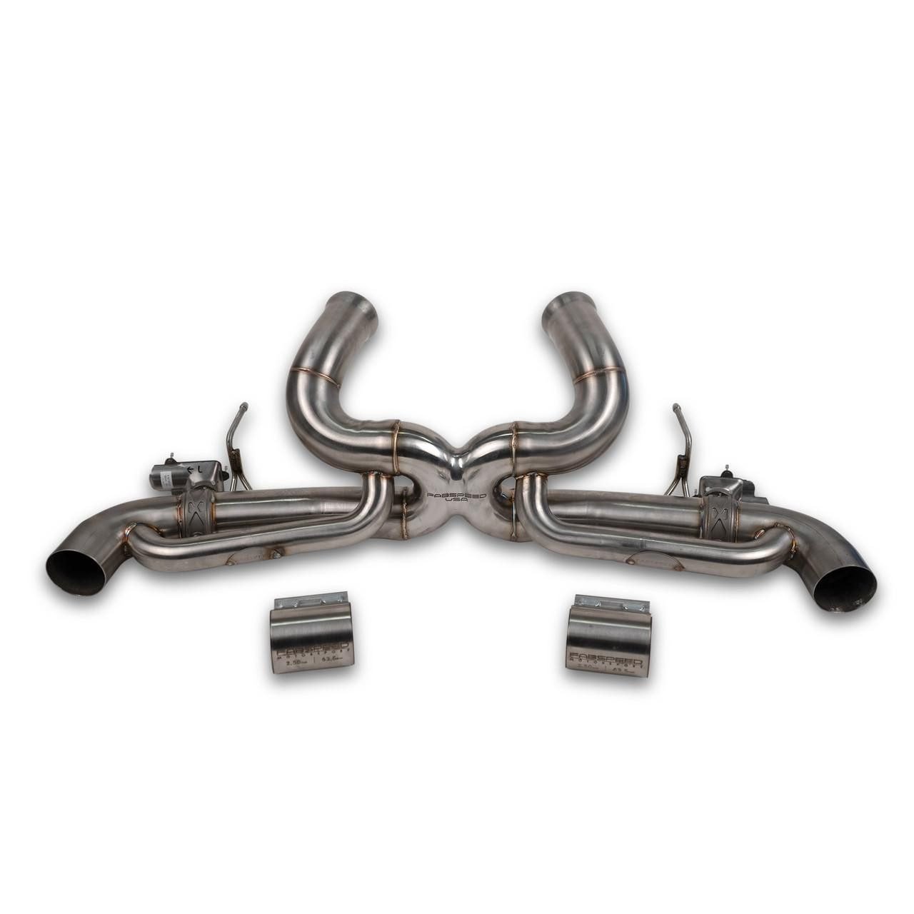 Fabspeed Valvetronic Supersport X-Pipe for McLaren GT