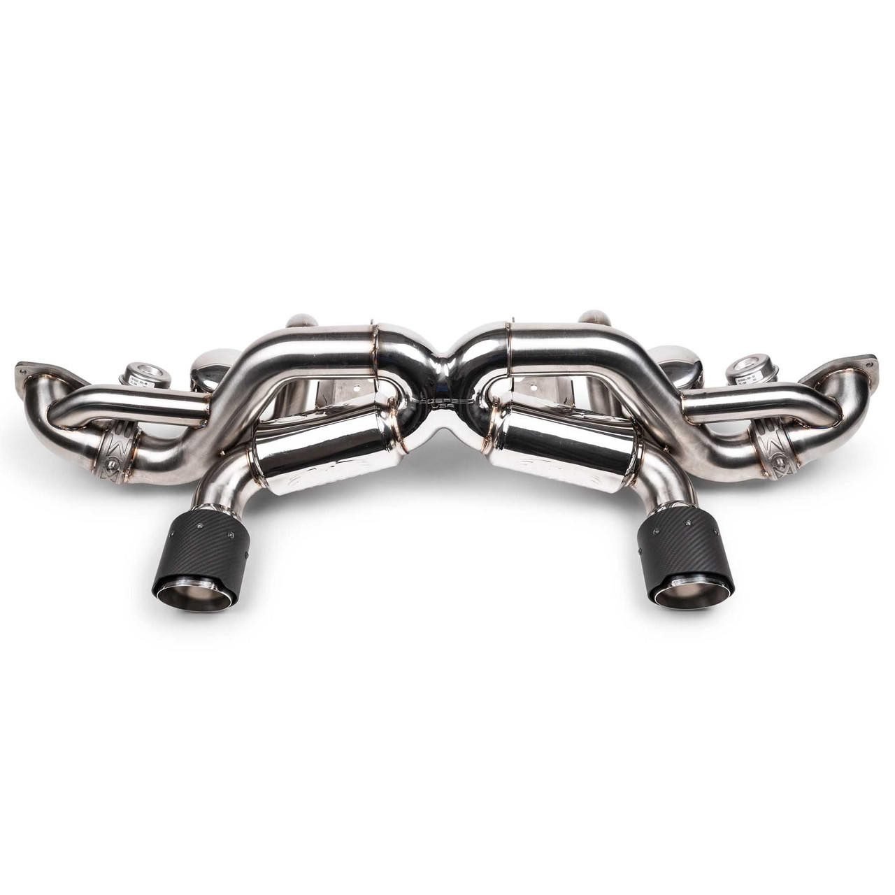 Fabspeed Valvetronic X-Pipe Exhaust System for 982 Porsche 718 Cayman GT4 RS & 718 Spyder RS