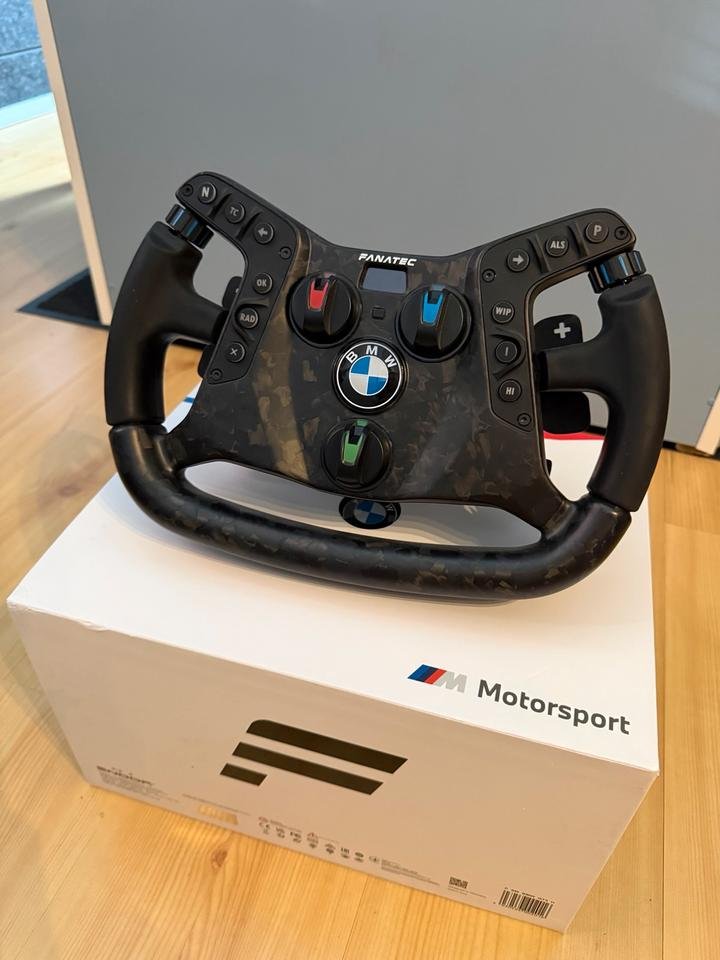 Fanatec BMW M4 GT3 Lenkrad Sim Racing Simracing