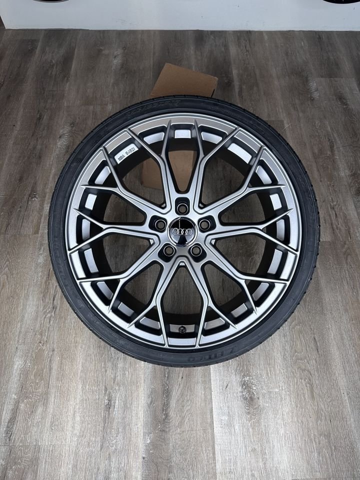 FF Wheels FF01 19 Zoll Allwetterreifen für Audi A4 S4 A5 S5 TT TTS TTRS Q3 SQ3 Q2 SQ2 B8 B81 B9 8J 8S FV 8U 8U1 GA F3 Felgen Reifen Räder schwarz Avant TDI 5x112 sline...