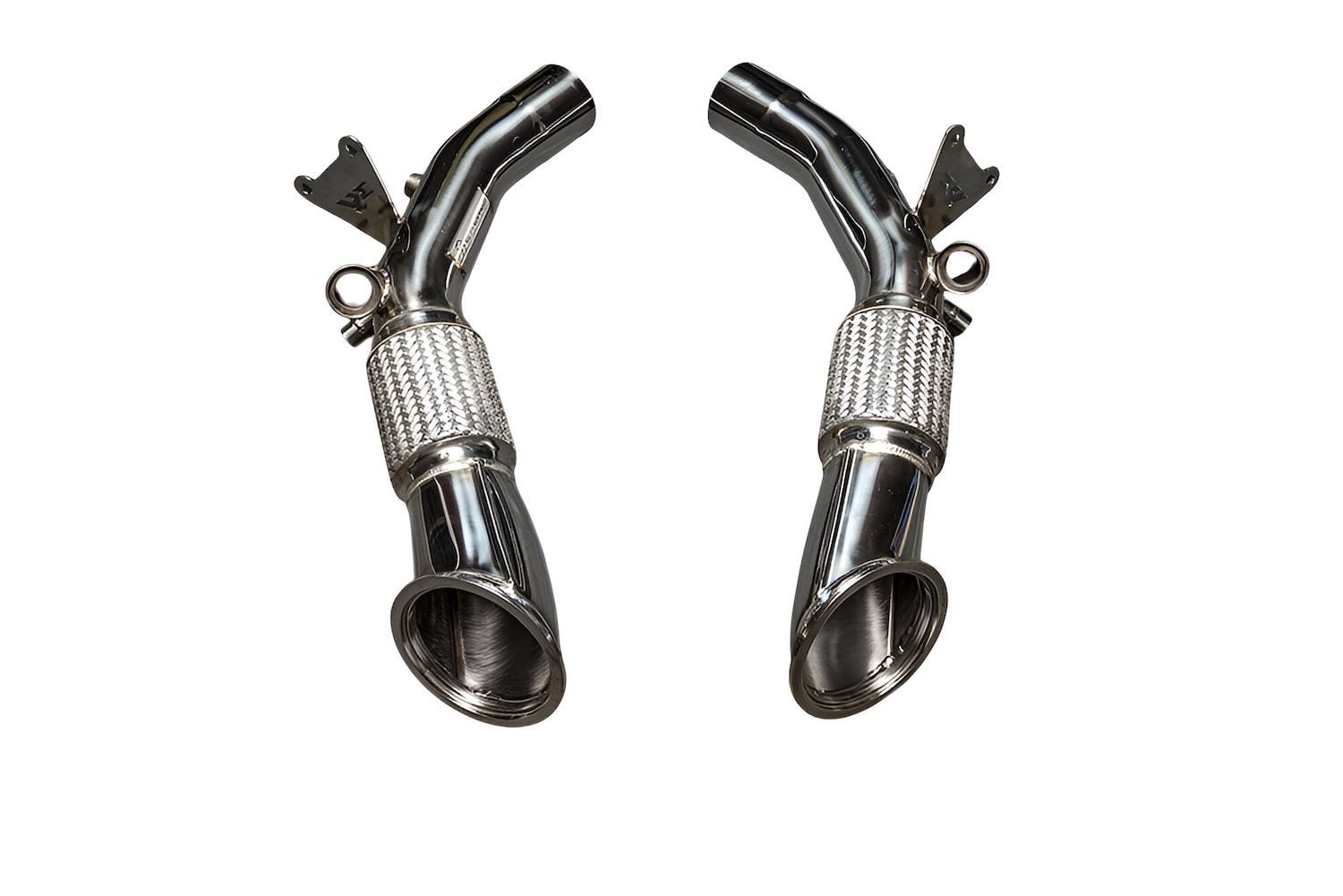 Fi EXHAUST Downpipes for F173 Ferrari SF90 Stradale [FR-SF90-NCAT/FR-SF90-CAT200]