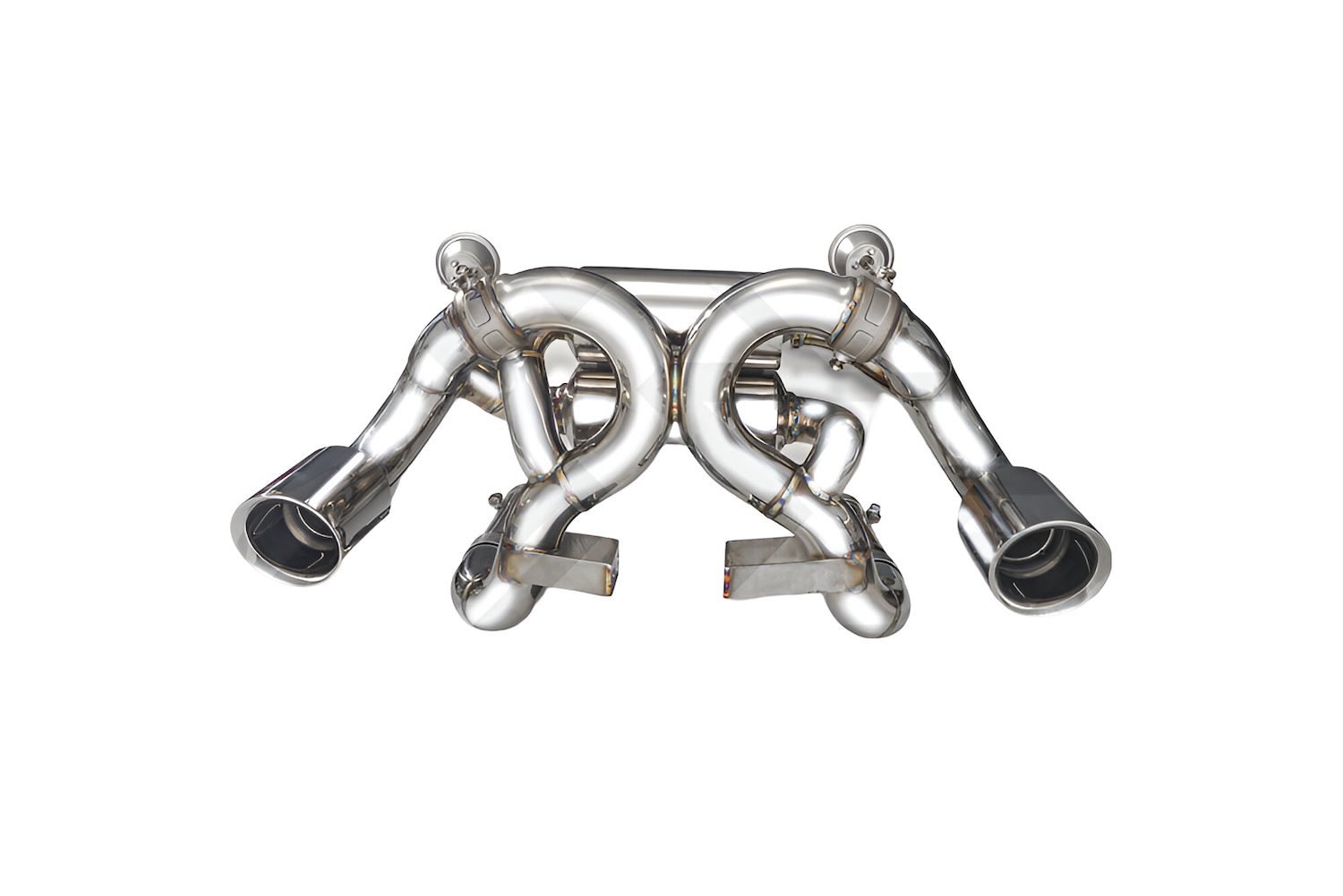 Fi EXHAUST Scuderia Bumper Conversion Valvetronic Exhaust System for F131 Ferrari F430 [FR-430SC-CBV+TIP63101S*2]