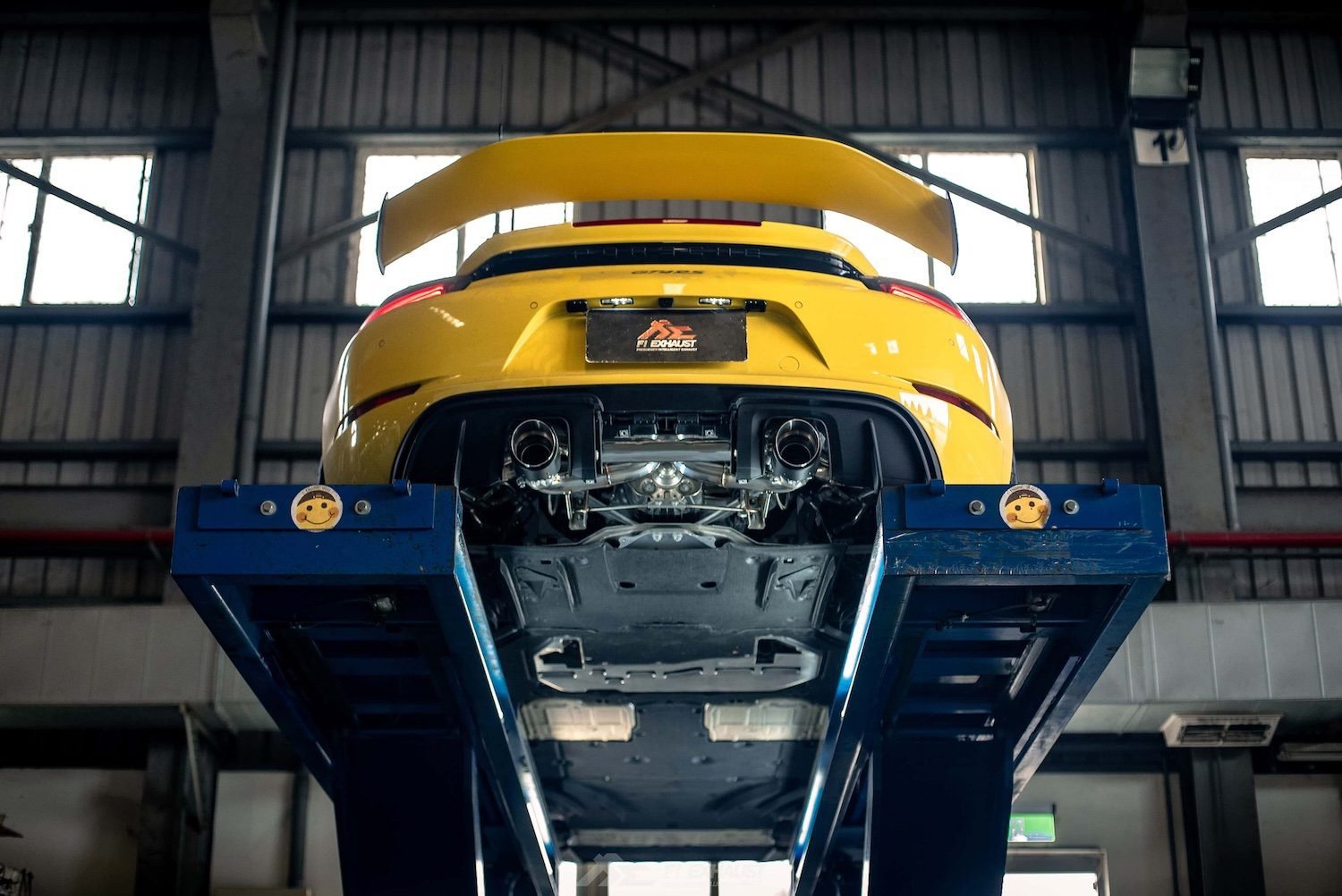 Fi EXHAUST Valvetronic Exhaust System for 982 Porsche 718 Cayman GT4 RS / Spyder RS (OPF) [PH-718GT4RSF-CBV+TIP70114S*2]