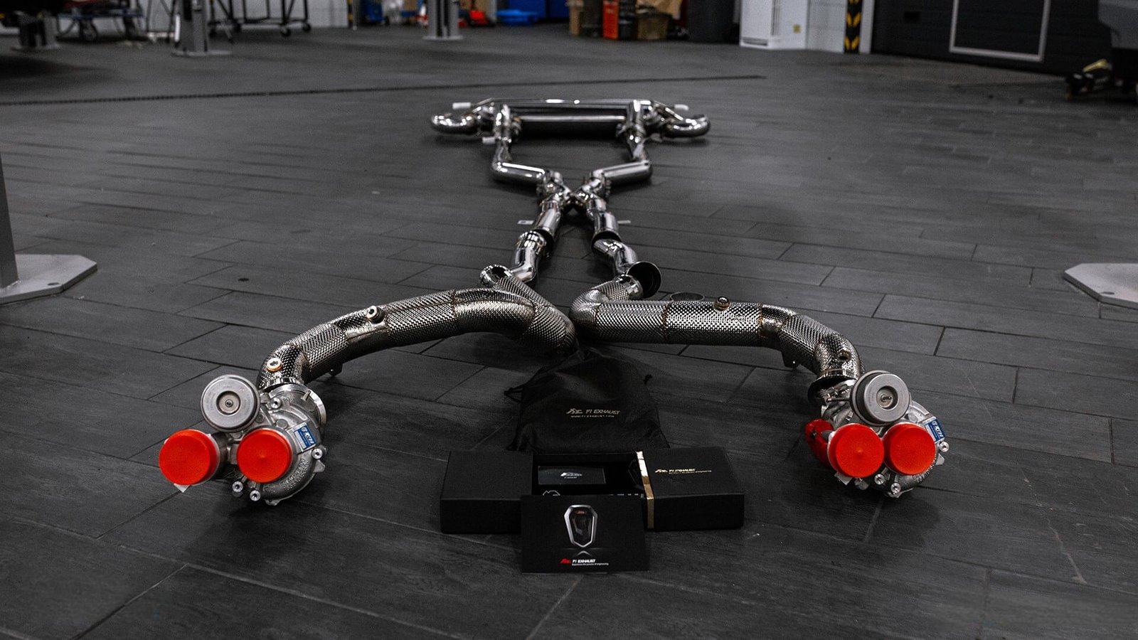 Fi EXHAUST Valvetronic Exhaust System for C190 Mercedes-AMG GT / GTS