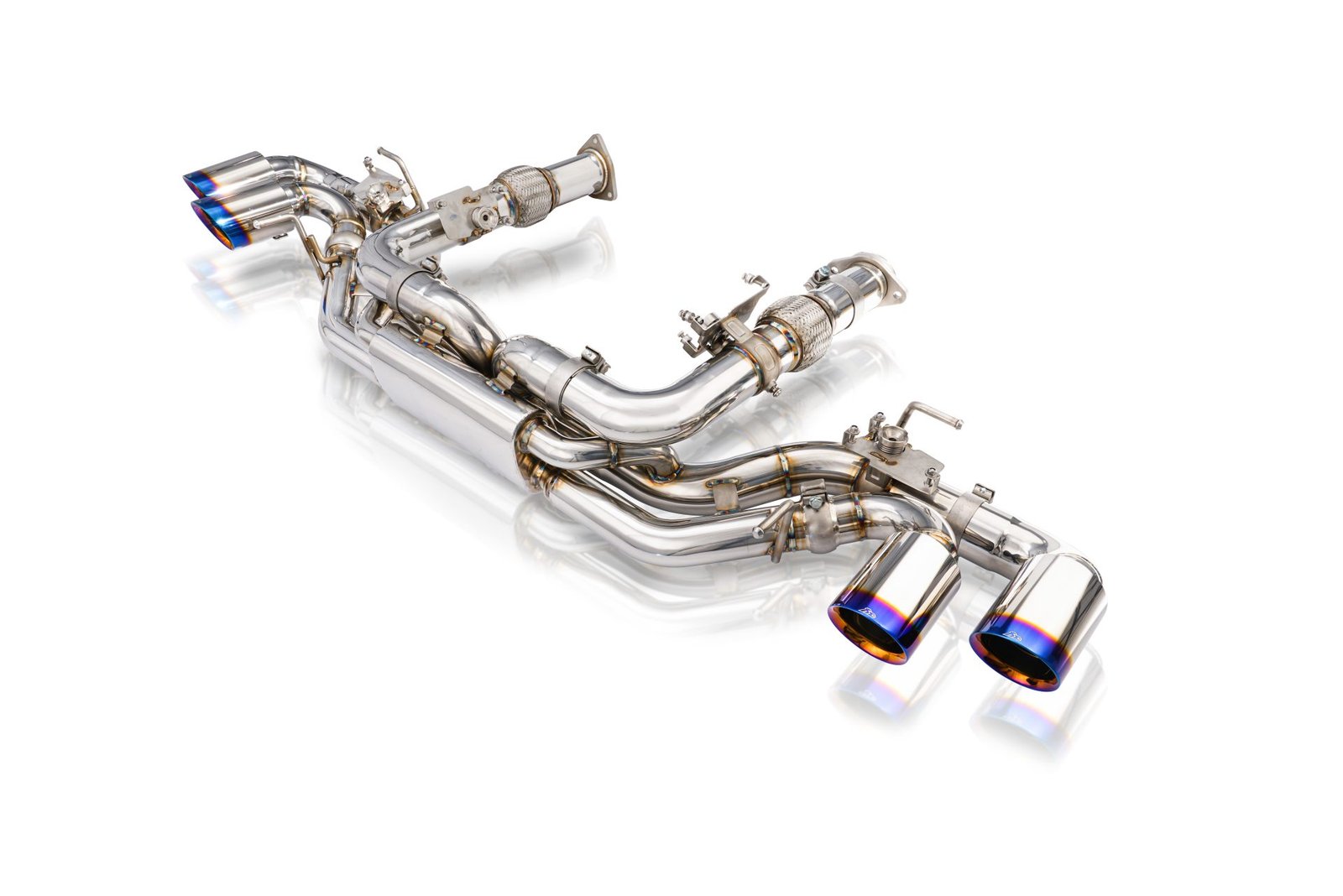 Fi EXHAUST Valvetronic Exhaust System for C8 Chevrolet C8 Corvette [CC-C8-CBOE+TIP70101S*4]