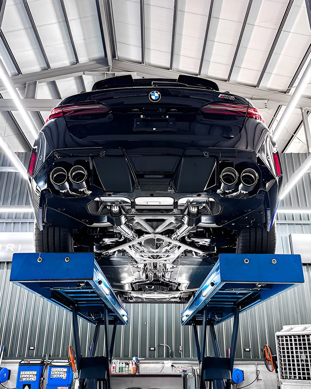 Fi EXHAUST Valvetronic Exhaust System for G90 / G99 BMW M5 [BN-G90MF-CBOE+TIP70114S*4]