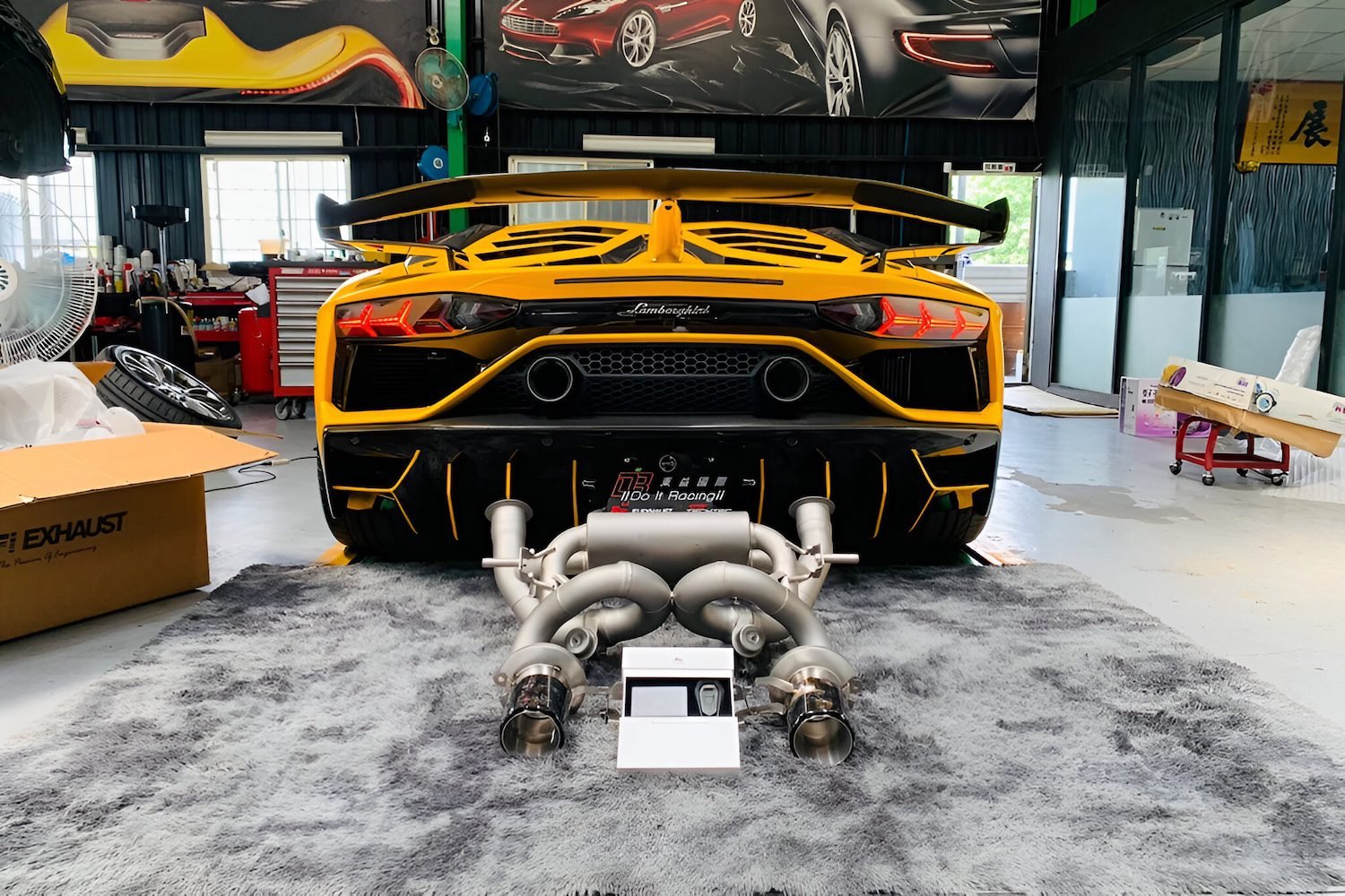 Fi EXHAUST Valvetronic Exhaust System for LP770-4 Lamborghini Aventador SVJ