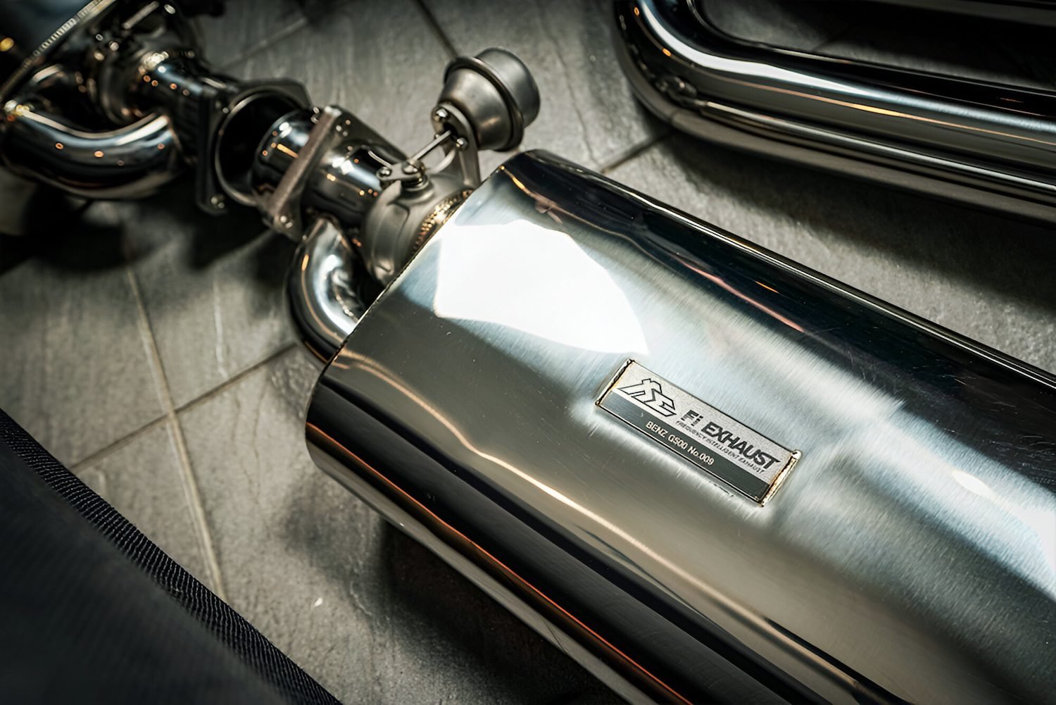 Fi EXHAUST Valvetronic Exhaust System with Ultimate Double Quad Tips for W463 Mercedes-Benz G 500 & G 550 / 4×4²