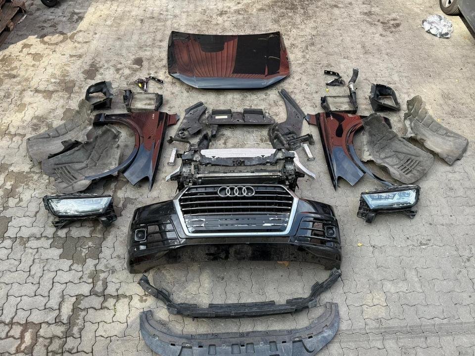 Frontpaket Komplettset Motorhaube Audi S-Line Q7 4M0 – LC9X