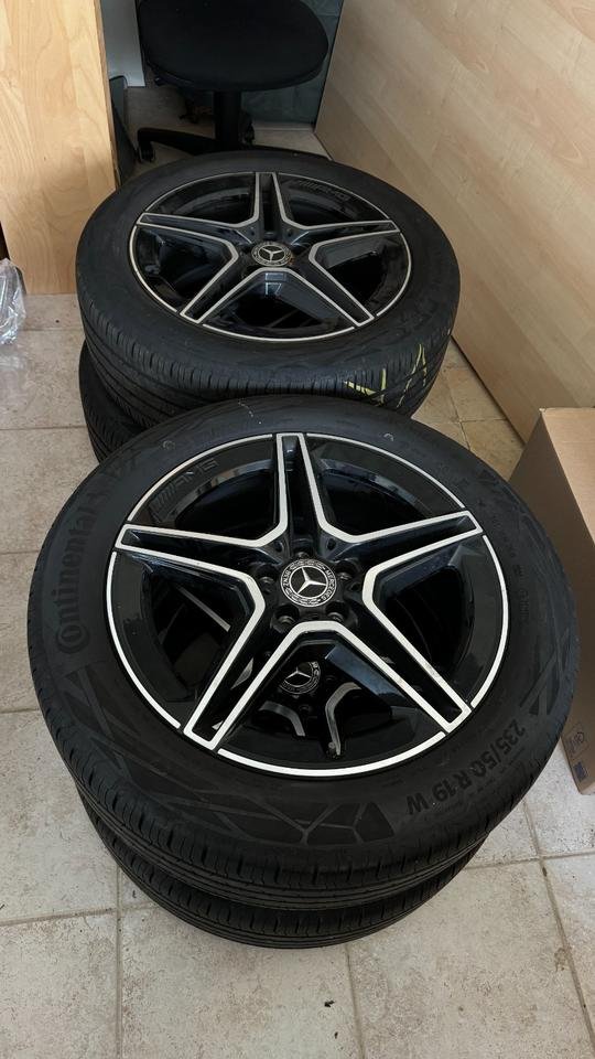 Genuine Mercedes Benz GLA GLB summer wheels 19 inch H247 X247
