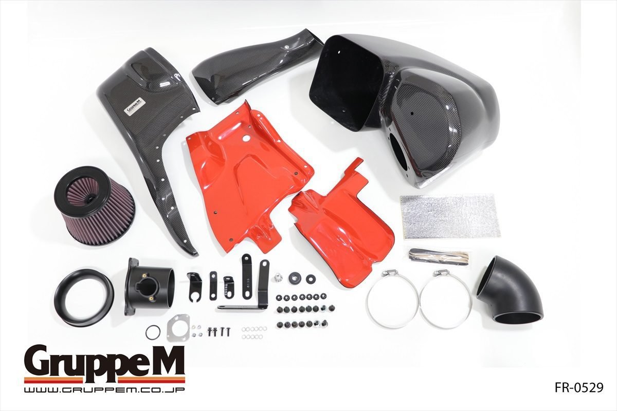 GruppeM Carbon Ram Air System for FL5 Honda Civic Type R [FR-0529]