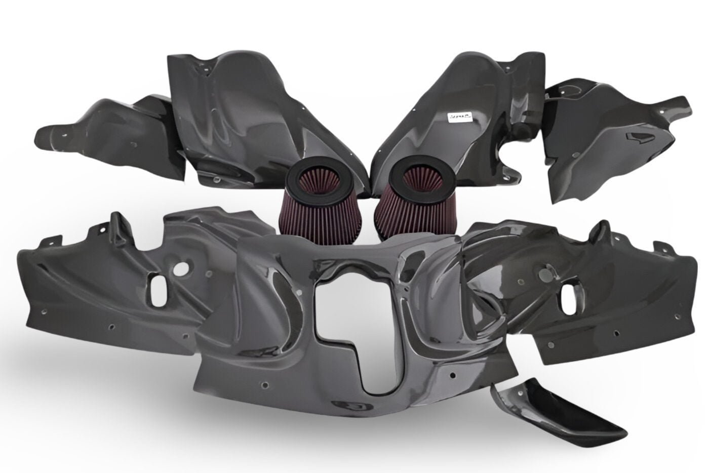 GruppeM Carbon Ram Air System for RZ34 Nissan Z [FR-0218]