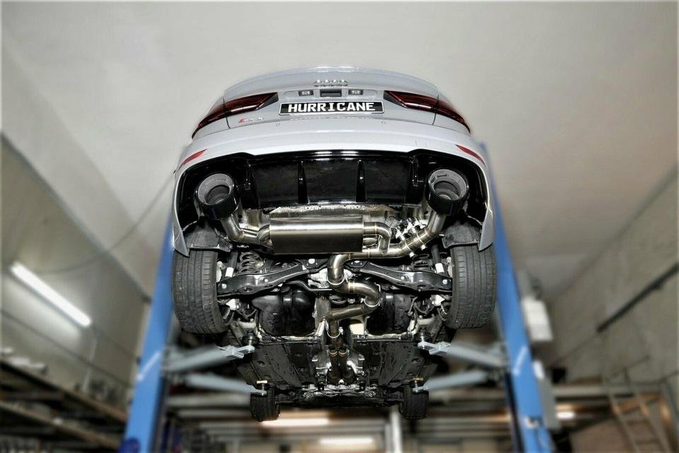 HURRICANE EXHAUST EWG ABGASANLAGE FÜR AUDI RS3 8V LIMO NON OPF