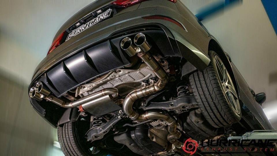 HURRICANE EXHAUST EWG ABGASANLAGE FÜR AUDI S3 8V SPORTBACK VFL