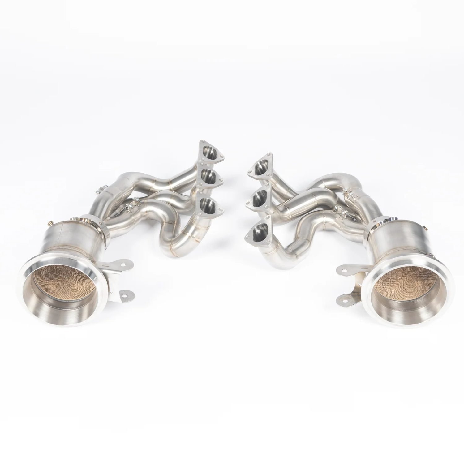 JCR Inconel Race Exhaust Manifolds for 991.2 & 992 Porsche 911 GT3, GT3 RS (with OPF), GT3 Touring, S/T, and Speedster