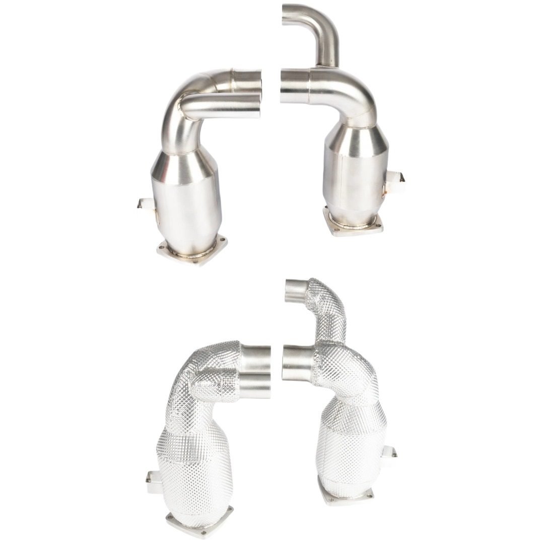 JCR Inconel Race Silencers for 991.2 Porsche Carrera, GTS, S, and T (with PSE / non-OPF)