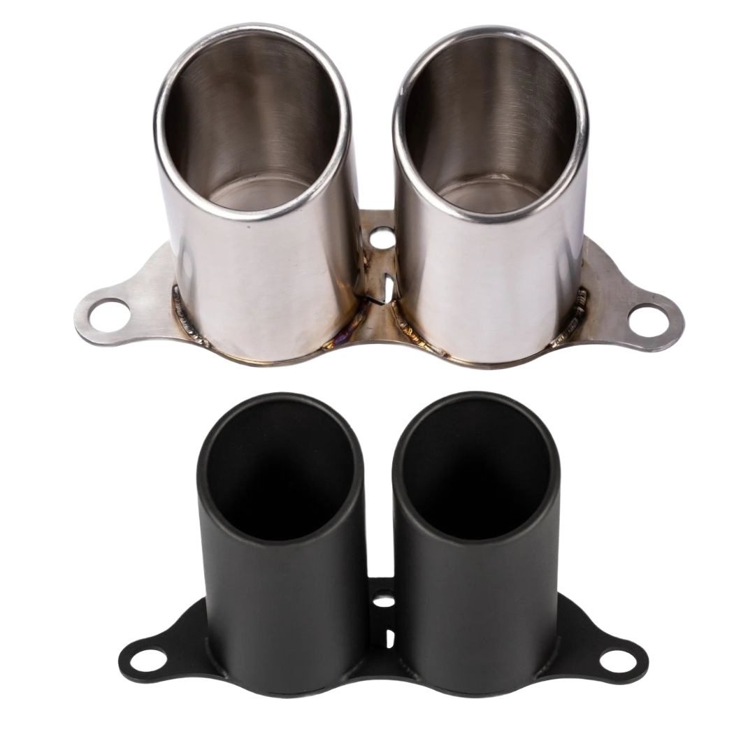 JCR Inconel Rolled Exhaust Tips for 991 Porsche 911 GT3 / GT3 RS / R