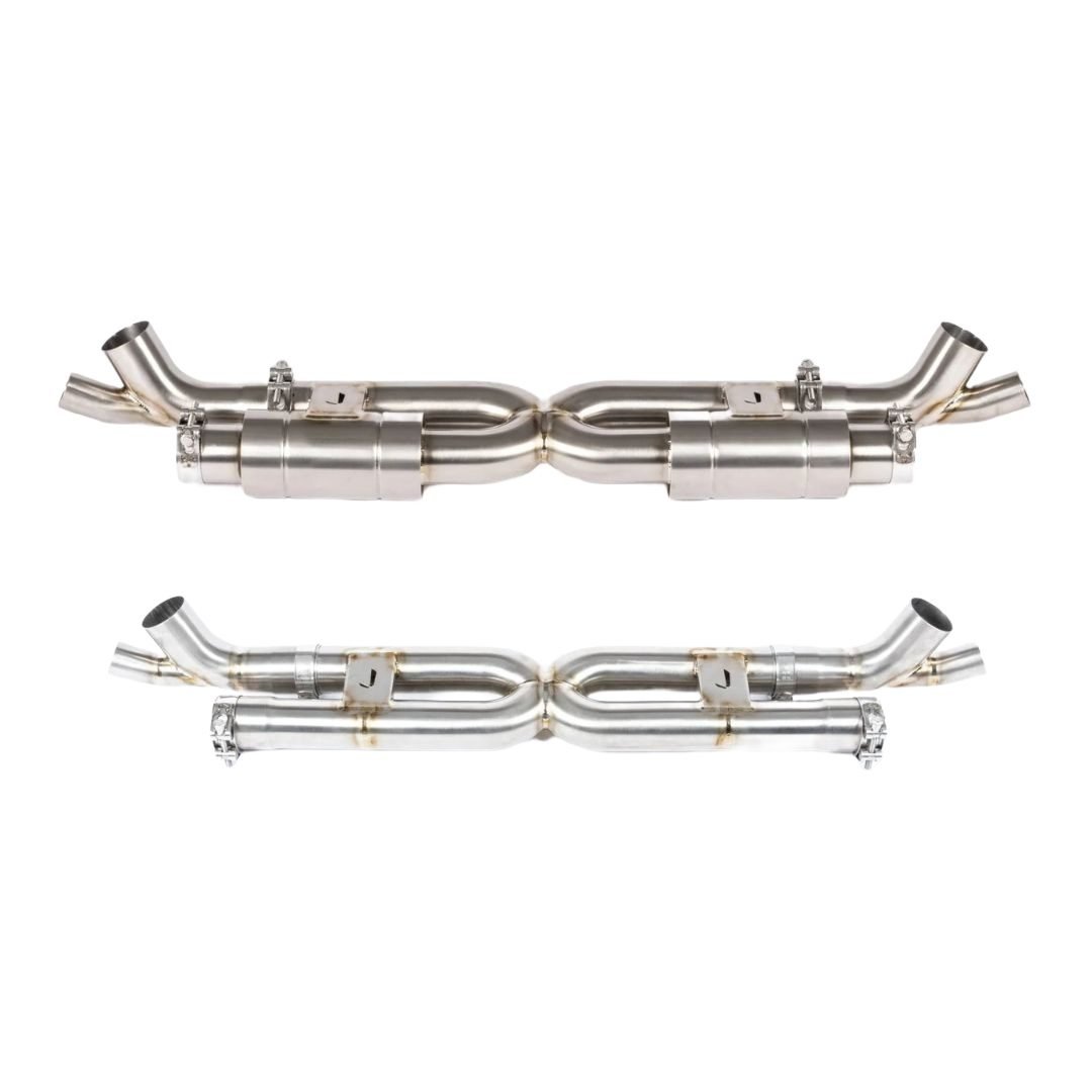 JCR Titanium Center Section for 991 Porsche 911 Turbo / S