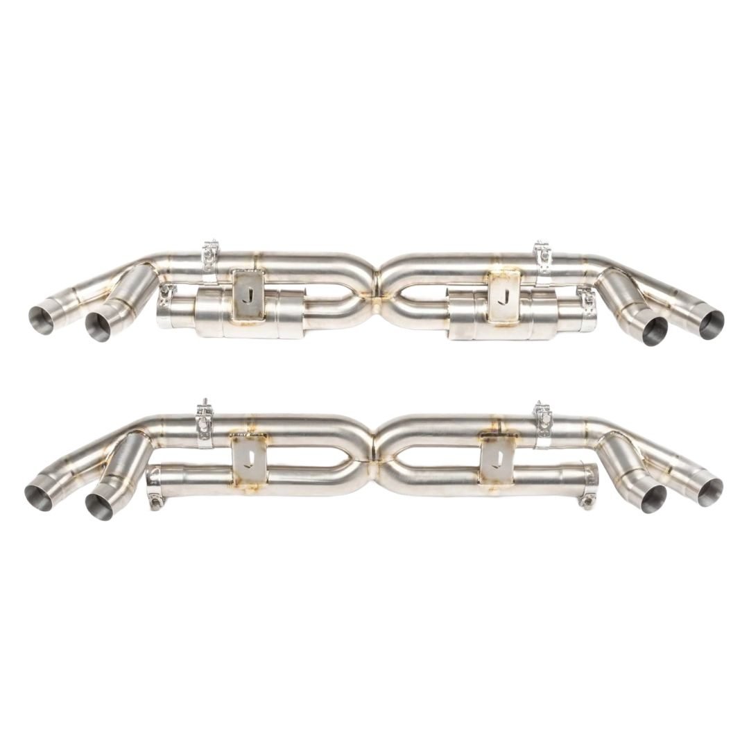 JCR Titanium Center Section for 991.2 Porsche 911 Turbo S Exclusive