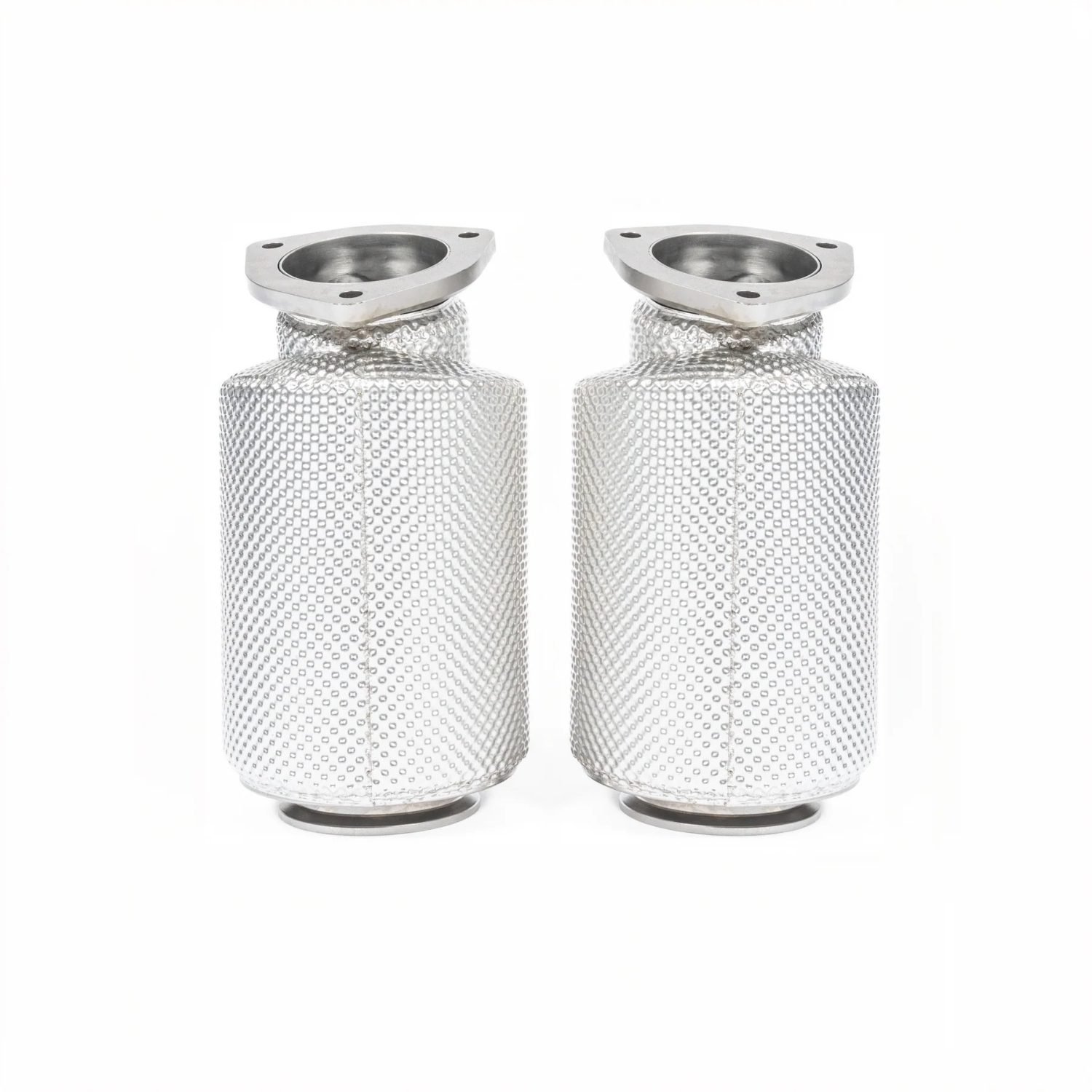 JCR Titanium Silenced Link Pipe Sections (for JCR link pipes) for 982 Porsche 718 Cayman GT4 RS / Spyder RS