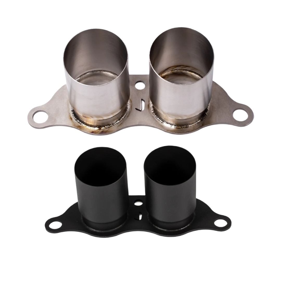 JCR Titanium Straight Exhaust Tips for 997 / 991 Porsche 911 GT3, GT3 RS, and GT3 RS 4.0