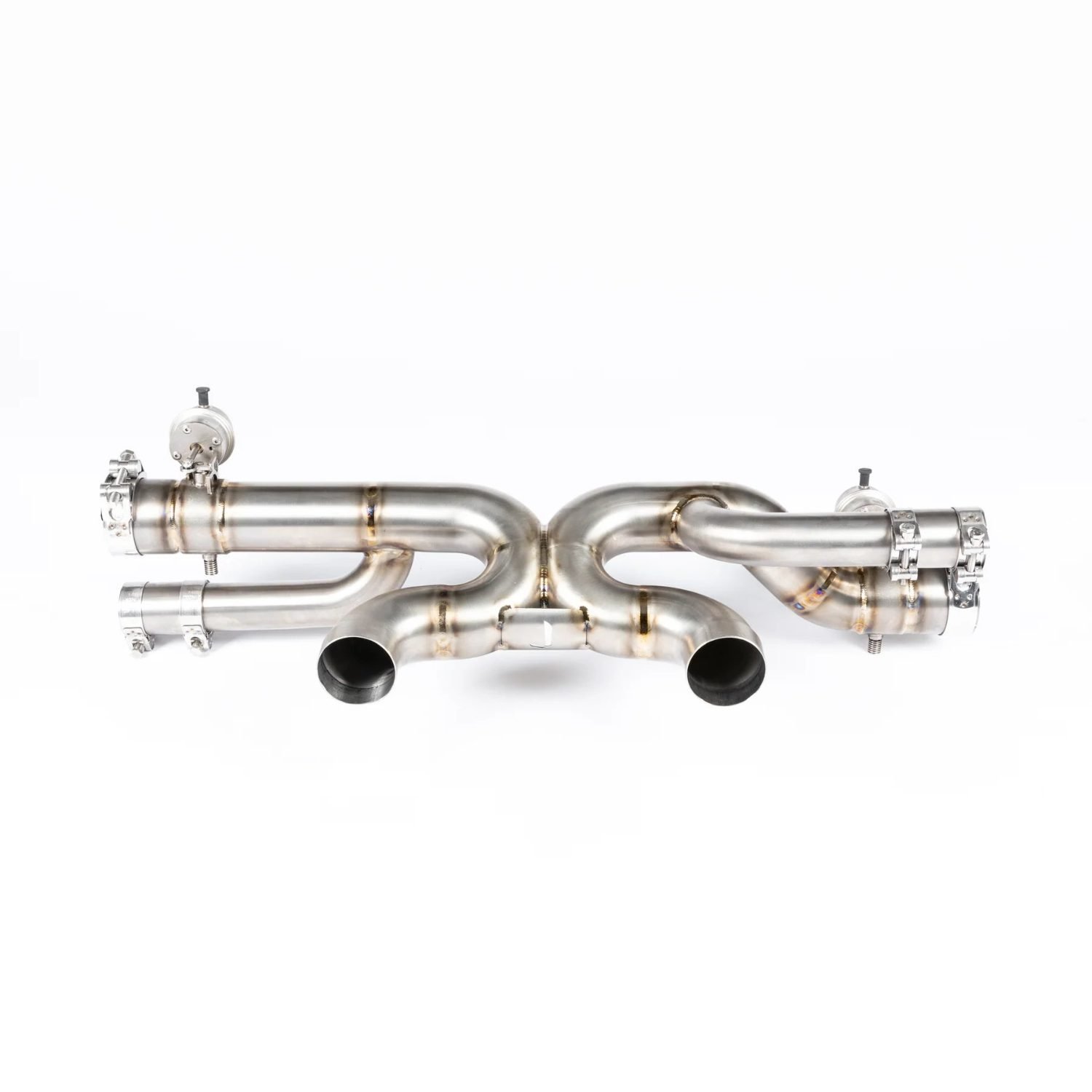 JCR Titanium Valved Center Section for 991.2 Porsche Carrera, GTS, S, and T (with PSE)