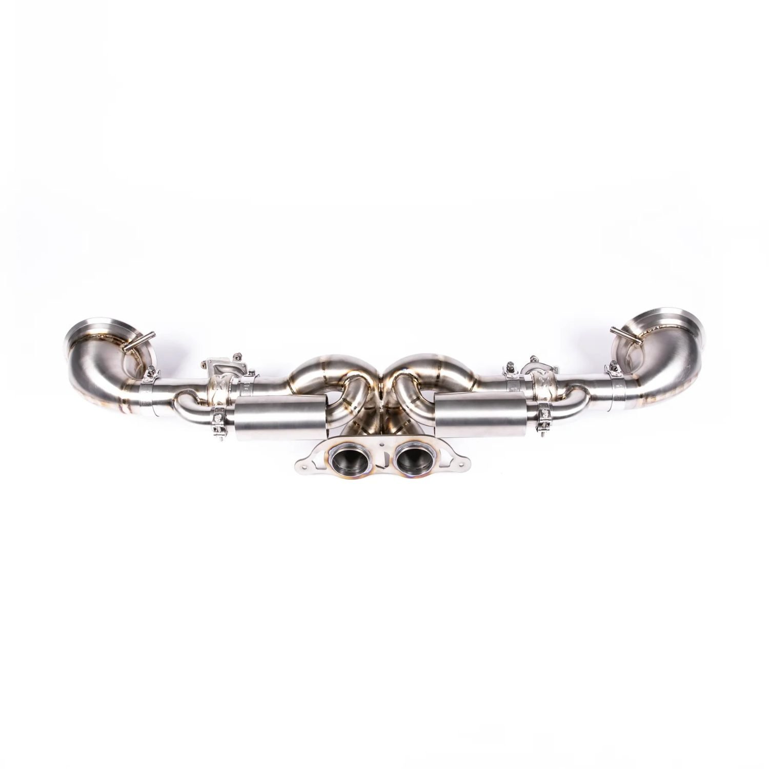 JCR Titanium Valved Race Exhaust System for 991.2 Porsche 911 GT3 RS (with OPF) / Speedster