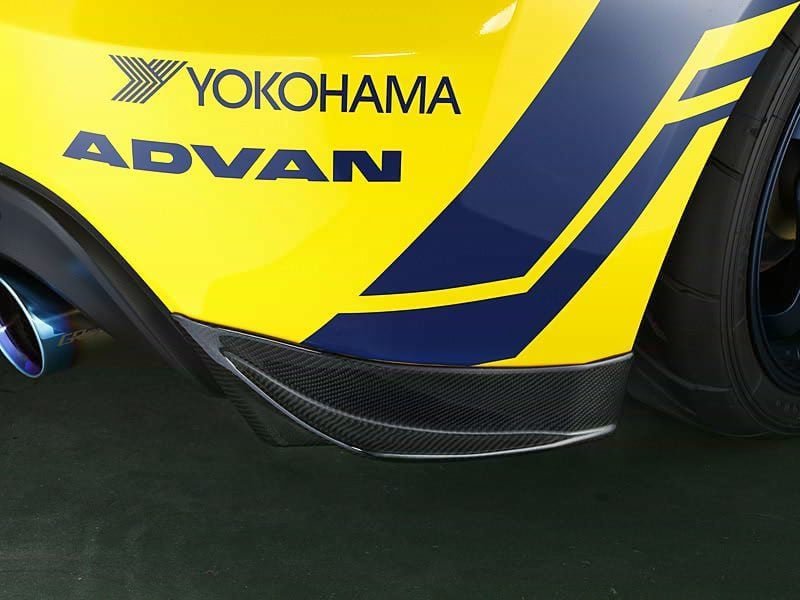 JUN Carbon Rear Side Diffusers for 2016-19 Toyota 86 [ZN6] 8014M-T002