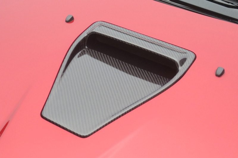 Kansai Carbon Bonnet Scoop for 2007-16 Mitsubishi Evo X [CZ4A] KAM-060