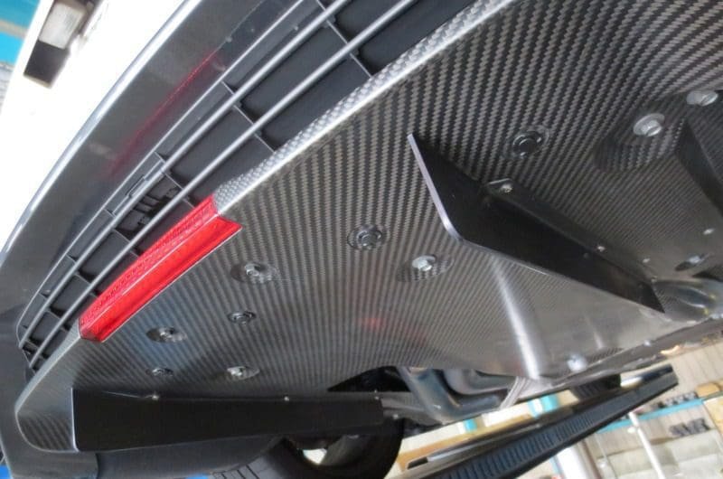 Kansai Service Carbon Rear Diffuser Fins for R35 Nissan GT-R [R35] KAN-080