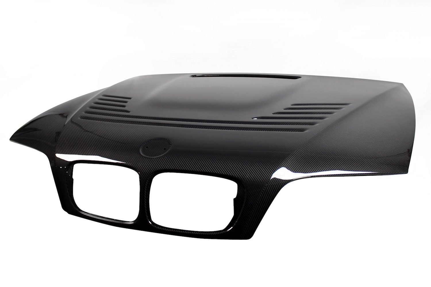 Karbonius Composites Carbon Vented Hood for E46 BMW M3 [E46CP01-CFRP-2/E46CP01-GFRP-2]