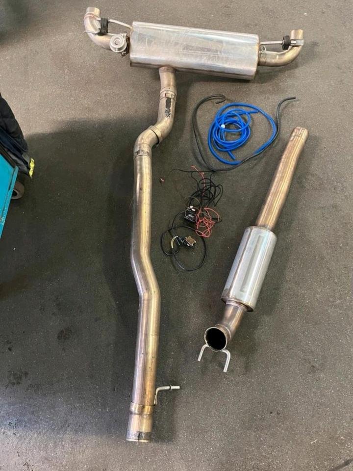 Klappenauspuff Mercedes a b cla gla mit ABE