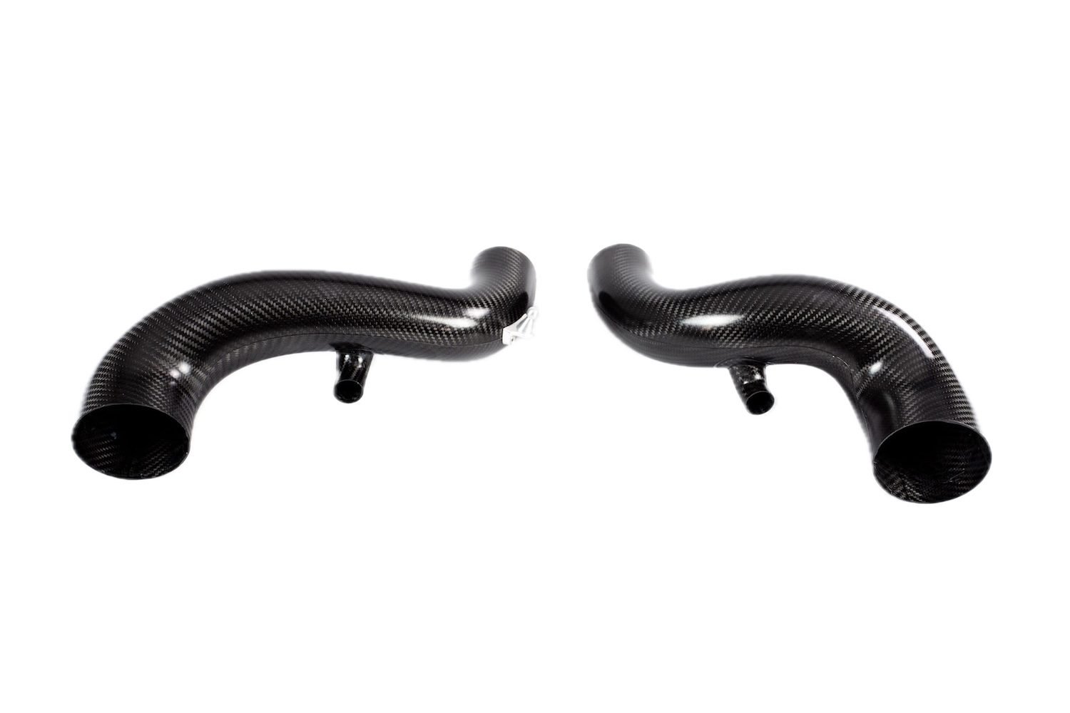 Kline Innovation Carbon Fiber Induction Pipes for AM6 Aston Martin Vantage [KL-AER-ASTON-VANTAGE18-CFAFB/KL-AER-ASTON-VTG18-TXT-CFAFB]