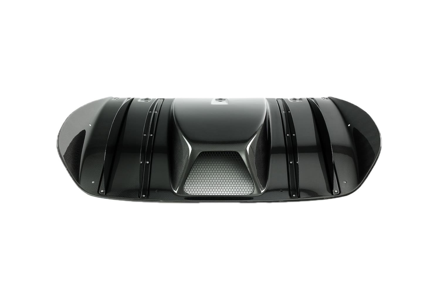 Kline Innovation Carbon Rear Diffuser for F131 Ferrari F430 [KL-AER-FER-430-DIFF/KL-AER-FER-430-DIFF-TXT]