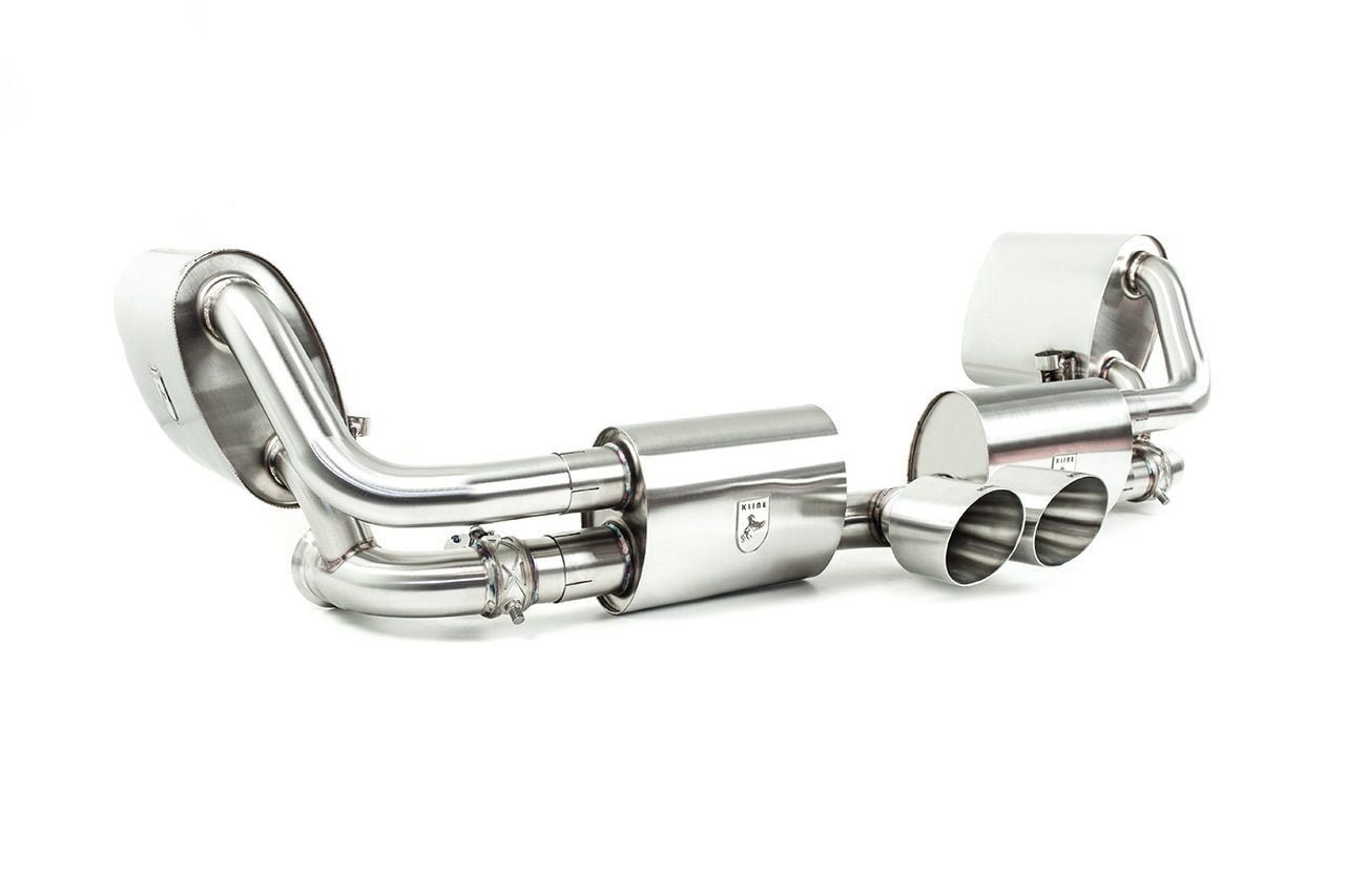 Kline Innovation Valvetronic Exhaust System for 991.2 Porsche 911 GT3 (OPF) [KL-POR-991.3GT3-VALVE-RS-SS/KL-POR-991.3GT3-VALVE-RS-INC]