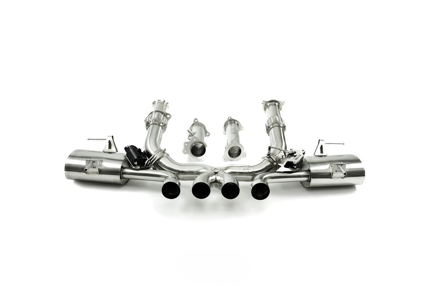 Kline Innovation Valvetronic Exhaust System for C8 Chevrolet Corvette Z06 [KL-CORVTT-C8Z06-RS-SS/KL-CORVTT-C8Z06-RS-INC]