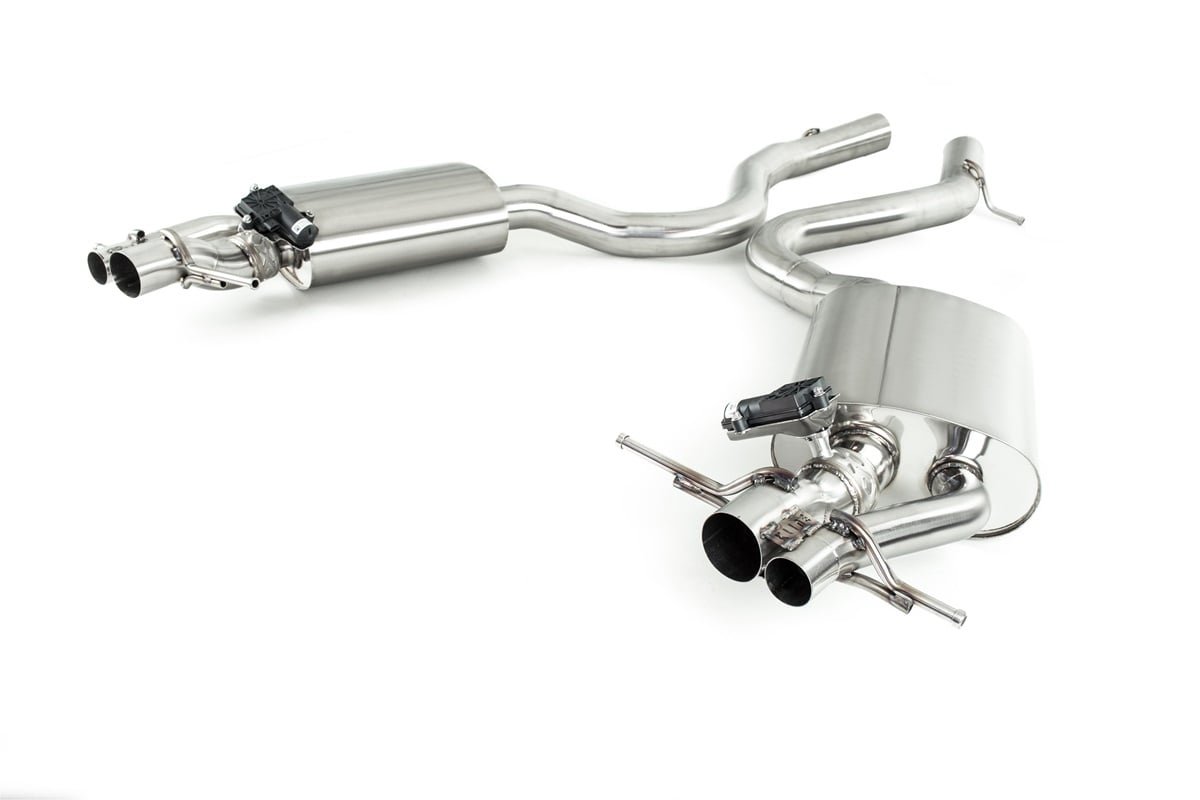 Kline Innovation Valvetronic Rear System for W222 Mercedes-AMG S63 Coupe [KL-MER-S63-RS-INC/KL-MER-S63-RS-SS]