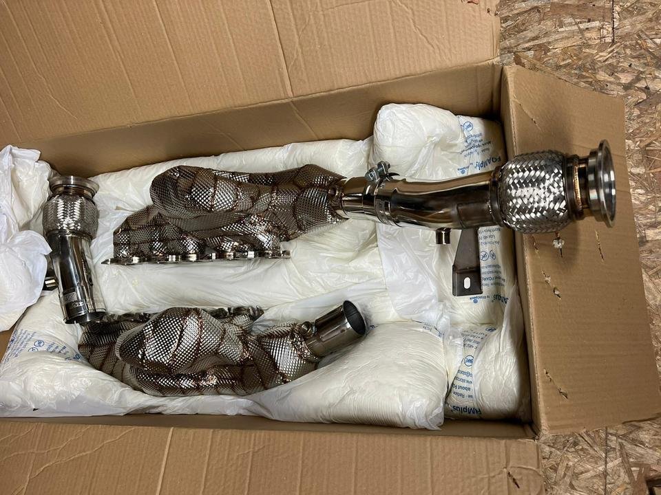 Lamborghini Huracan Krümmer catless Fi-Exhaust Audi R8 Auspuff