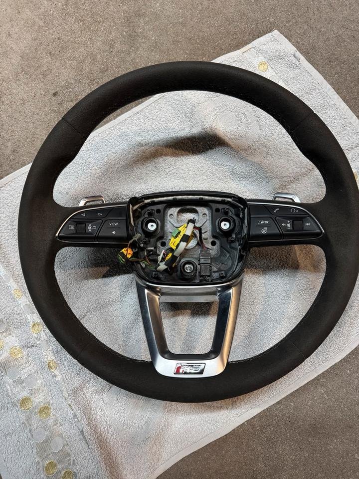 Lenkrad Heizung Alcantara Audi A4 A5 RS4 8W RS5 B9 F5 S-line