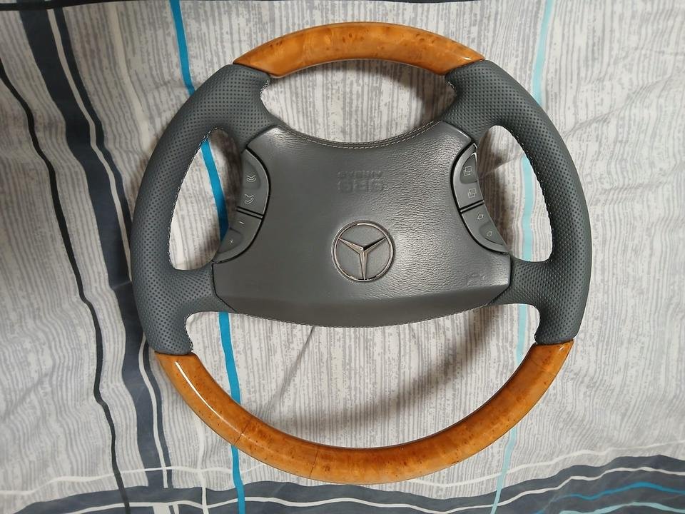 LENKRAD Mercedes Benz S-Klasse Holz / Leder