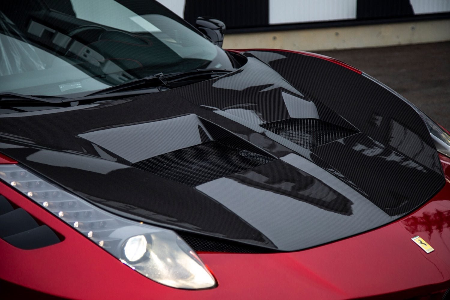 Liberty Walk LB-Silhouette GT Bonnet Hood for Type 142 Ferrari 458 Italia