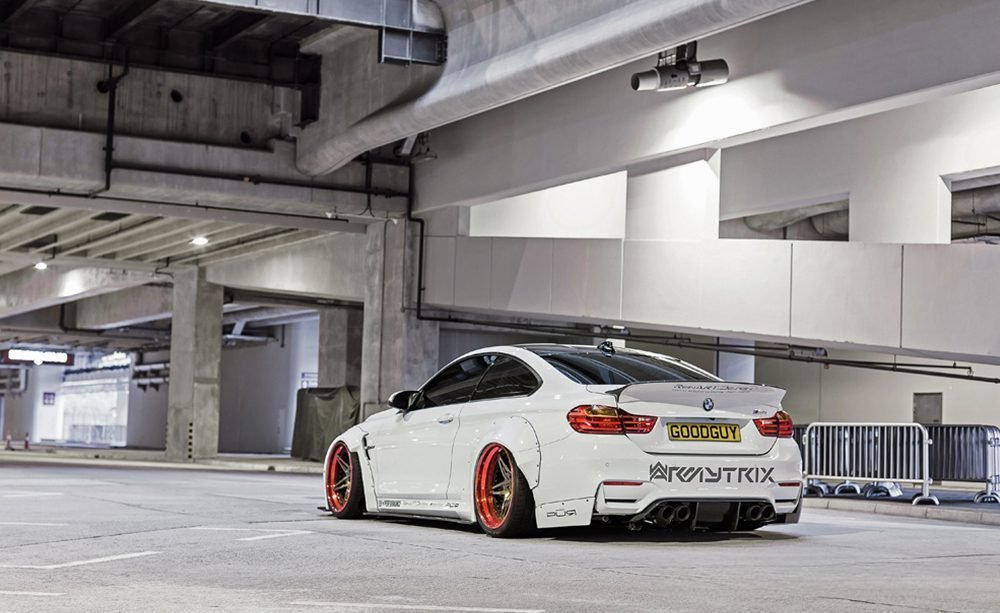 Liberty Walk LB-WORKS Rear Diffuser for F82 BMW M4