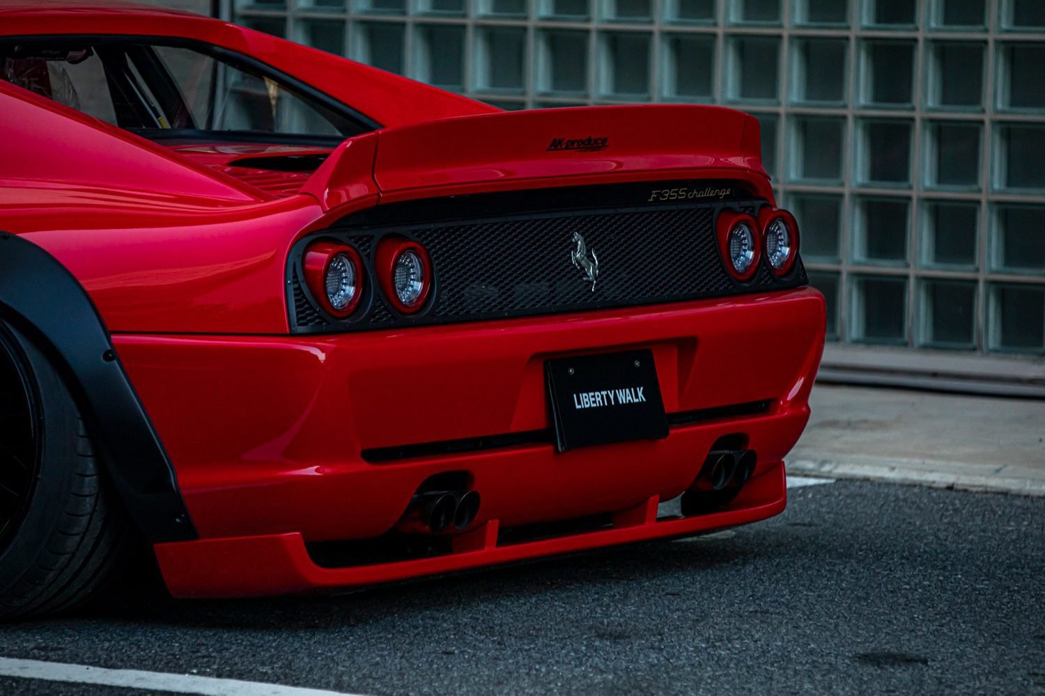 Liberty Walk LB-WORKS Rear Diffuser for Type F129 Ferrari F355