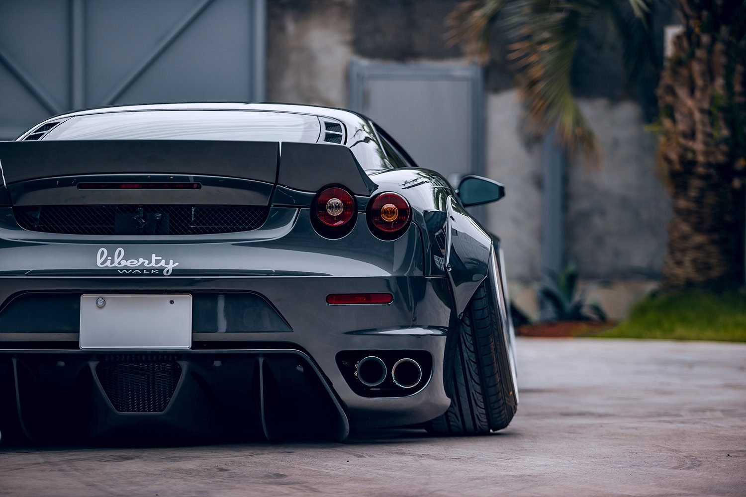 Liberty Walk LB-WORKS Rear Diffuser for Type F131 Ferrari F430
