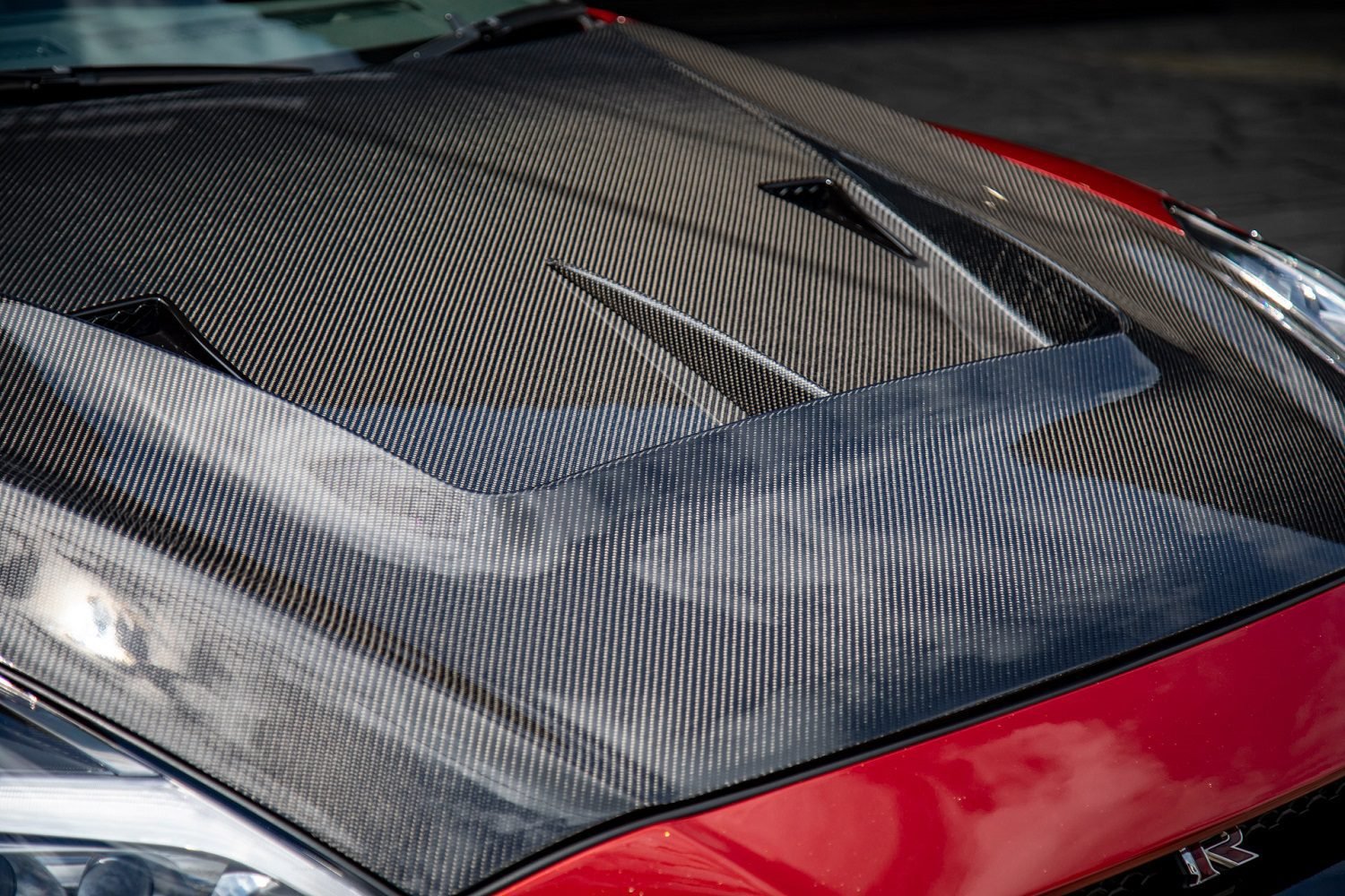 Liberty Walk LB-WORKS Type-II Bonnet Hood for R35 Nissan GT-R