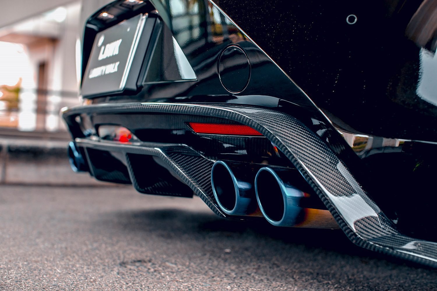 Liberty Walk LB-WORKS x Artisan Spirits Rear Diffuser for URZ100 Lexus LC500