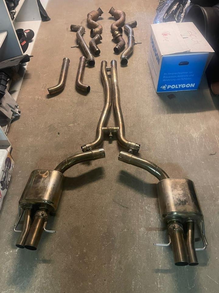 Mercedes 63 AMG GT Sport Auspuffanlage – Komplett