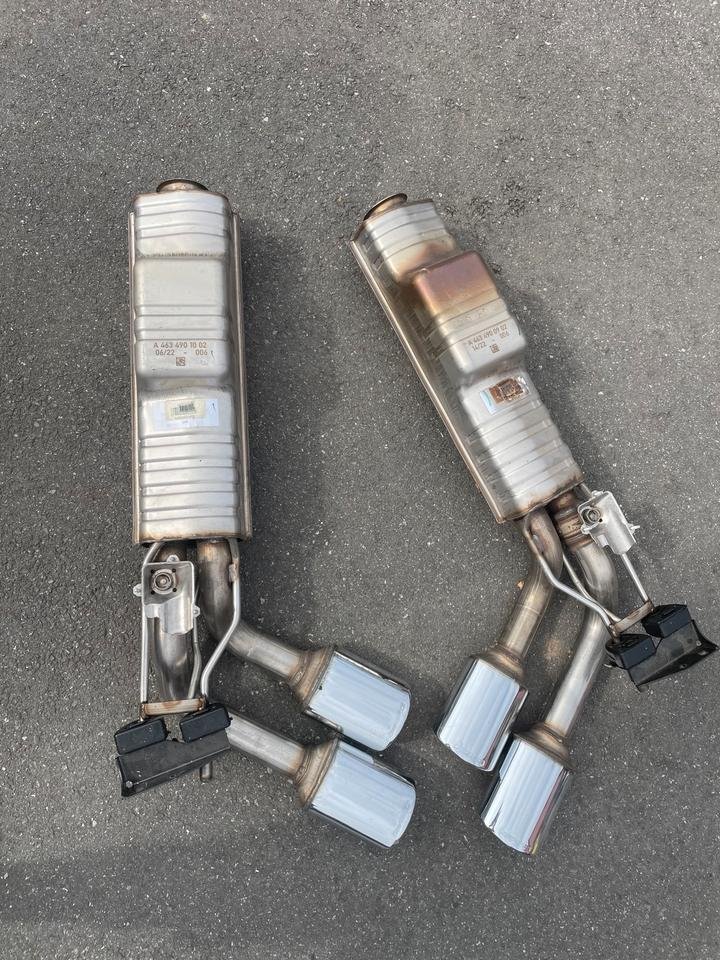 Mercedes AMG Auspuffanlage für G63