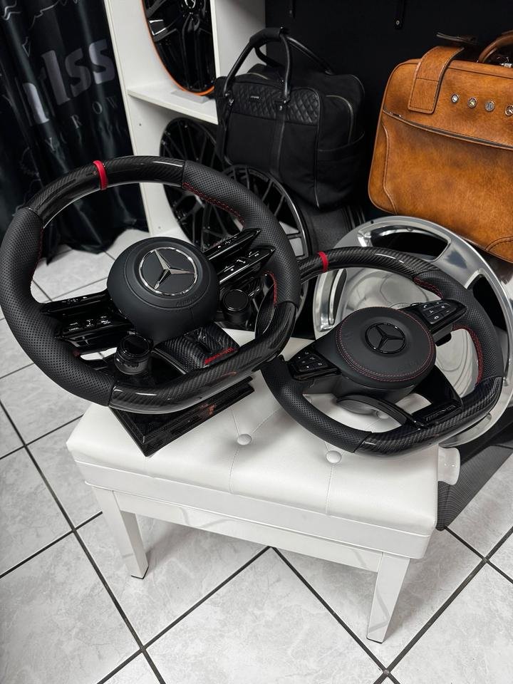 Mercedes-Benz Amg Carbon Lenkräder E63 C63 S63 Gle63 G63 Gls63